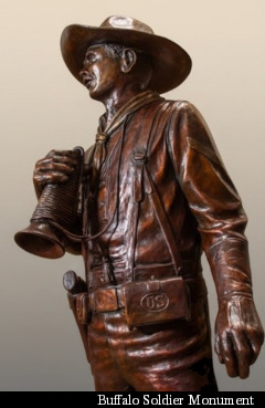 Buffalo Soldier Monument by Duke Sundt